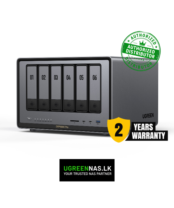 DXP6800 PRO 6-Bay NAS
