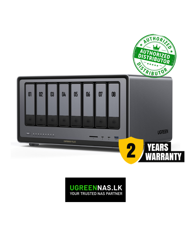 DXP8800 Plus 8-Bay NAS